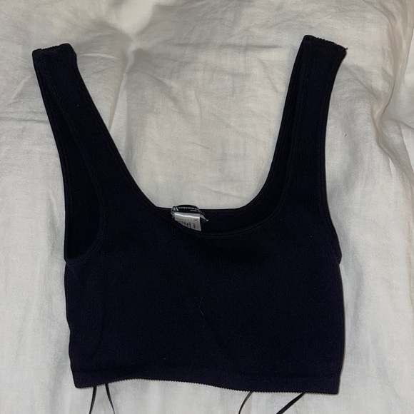 Zara Tops Zara Black Cropped Tank Poshmark